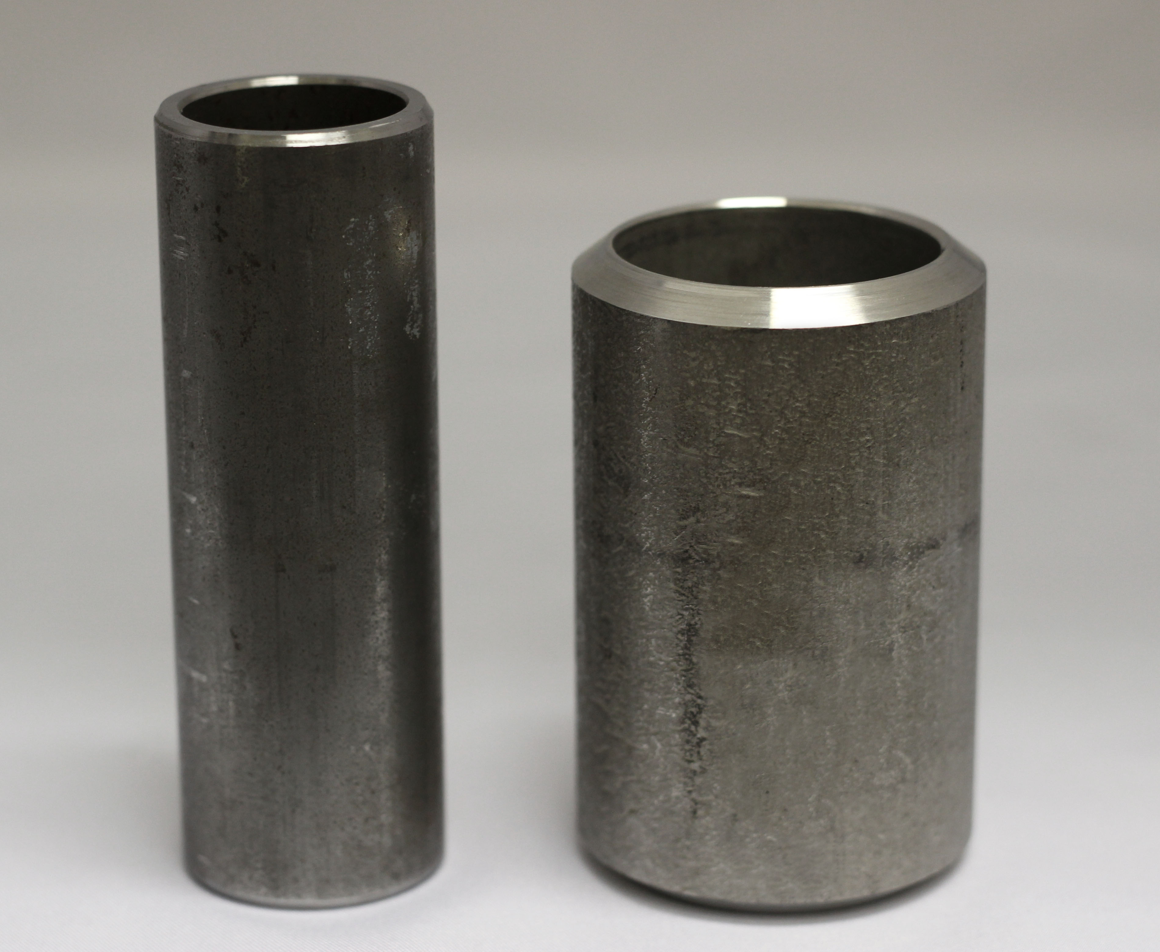 Beveled Tube for Handrails and Staircases