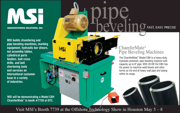 pipe beveling